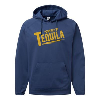 Powered By Tequila Performance Fleece Hoodie