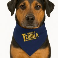 Powered By Tequila USA-Made Doggie Bandana