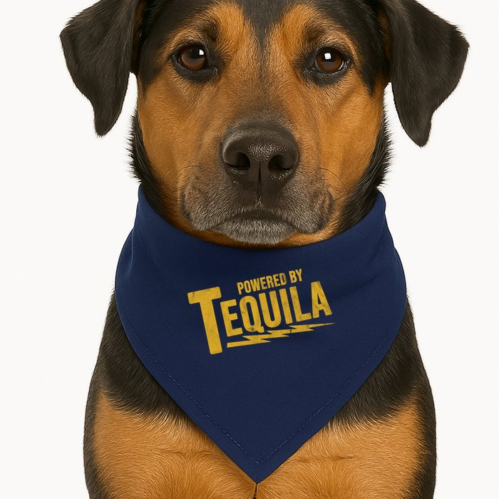 Powered By Tequila USA-Made Doggie Bandana