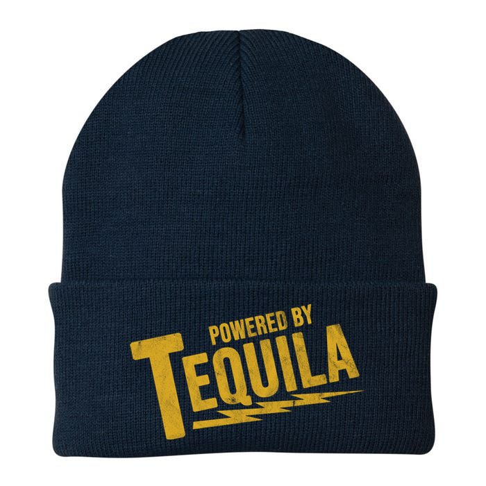 Powered By Tequila Knit Cap Winter Beanie