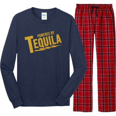 Powered By Tequila Long Sleeve Pajama Set