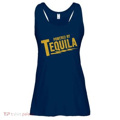 Powered By Tequila Ladies Essential Flowy Tank