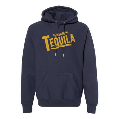 Powered By Tequila Premium Hoodie