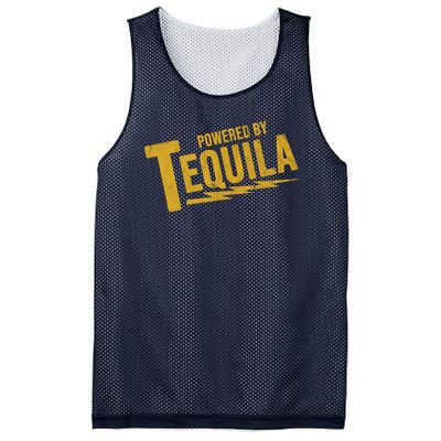 Powered By Tequila Mesh Reversible Basketball Jersey Tank