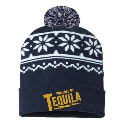 Powered By Tequila USA-Made Snowflake Beanie