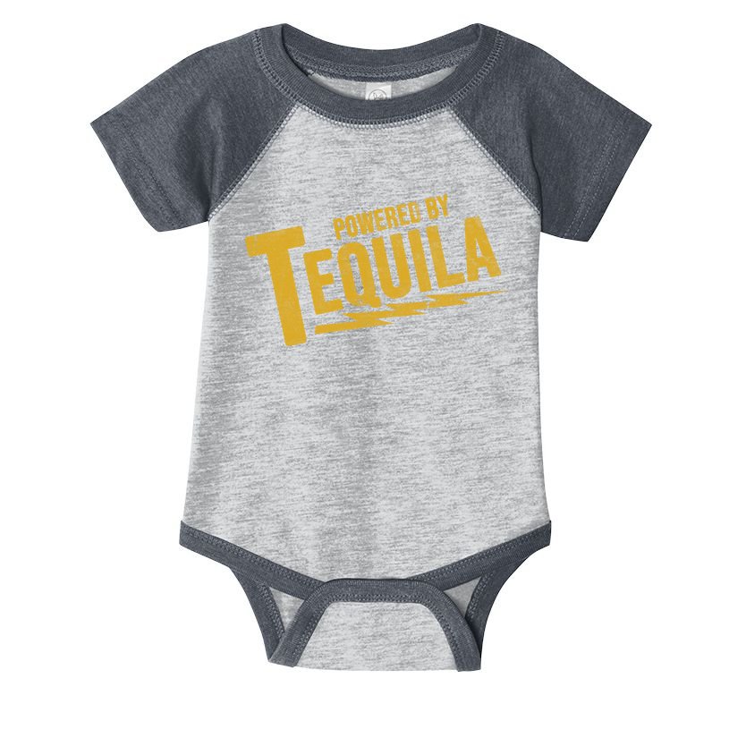 Powered By Tequila Infant Baby Jersey Bodysuit