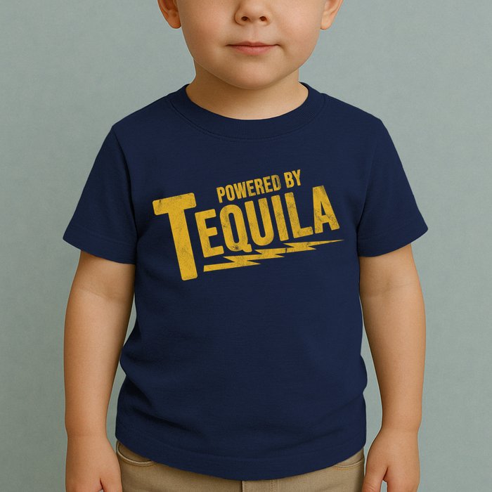Powered By Tequila Toddler T-Shirt