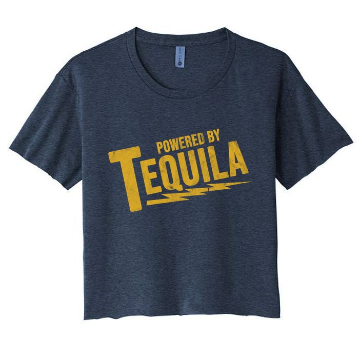 Powered By Tequila Crop Top
