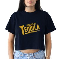 Powered By Tequila Crop Top