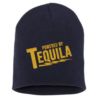 Powered By Tequila Short Acrylic Beanie