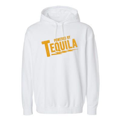 Powered By Tequila Garment-Dyed Fleece Hoodie