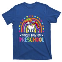 Preschool Back To School Great Gift Happy First Day Of Preschool Gift T-Shirt