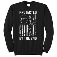 Protected By The 2nd Amendment We The People Pro Gun BACK Sweatshirt