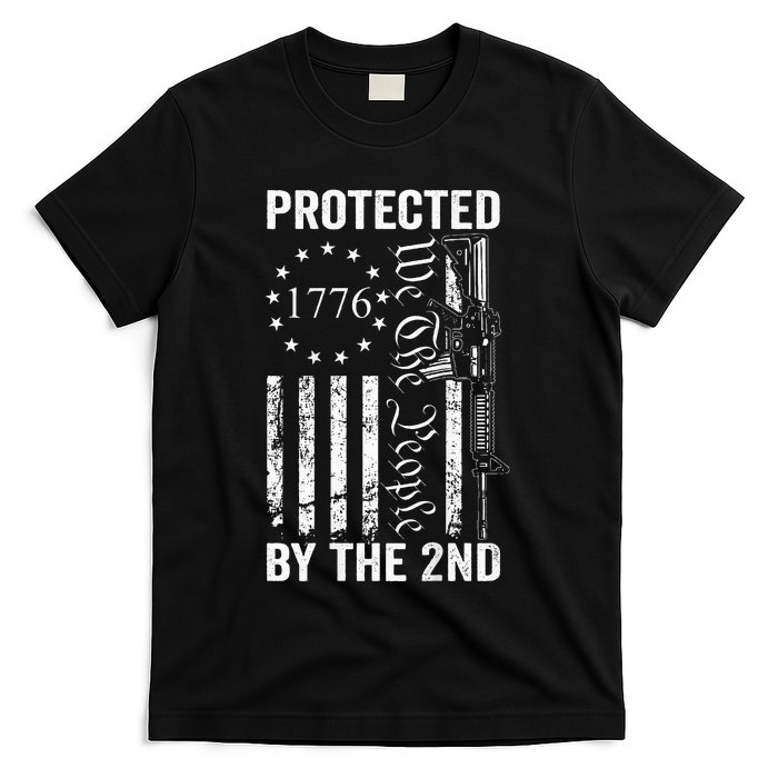 Protected By The 2nd Amendment We The People Pro Gun BACK T-Shirt