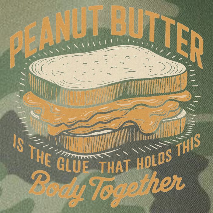 Peanut Butter The Glue That Holds This Body Together Legacy Tie Dye Trucker Hat