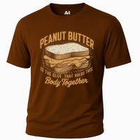 Peanut Butter The Glue That Holds This Body Together Performance Shirt
