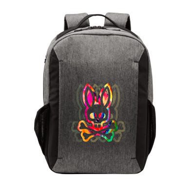 PsychedelicA Bunny Tie Dye Skull And Crossbones Vector Backpack