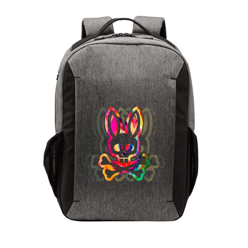 PsychedelicA Bunny Tie Dye Skull And Crossbones Vector Backpack