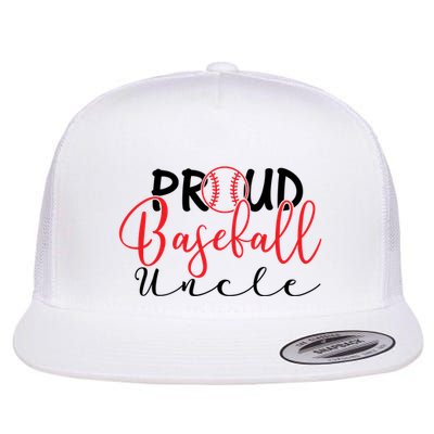 Proud Baseball Uncle For Family Matching Mother's Day Flatbill Hat
