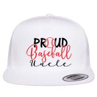 Proud Baseball Uncle For Family Matching Mother's Day Flatbill Hat