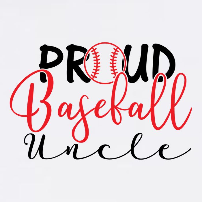Proud Baseball Uncle For Family Matching Mother's Day Flatbill Hat