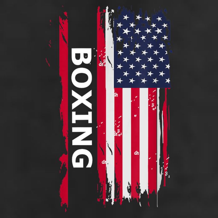 Patriotic Boxing USA Flag Apparel Cool Comfort Performance Bucket Hat
