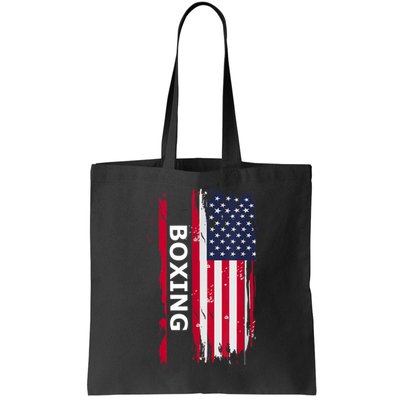 Patriotic Boxing USA Flag Apparel Bag