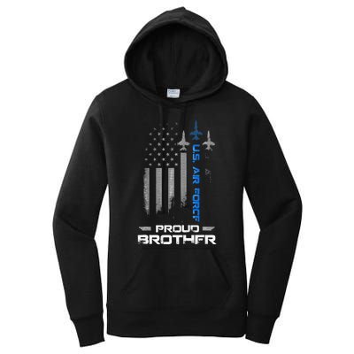 Proud Brother U.S. A.I.R F.O.R.C.E Stars Women's Pullover Hoodie