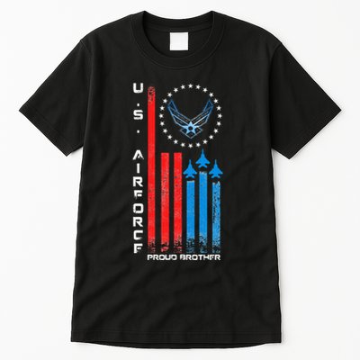 Proud Brother Usa Flag Tall T-Shirt