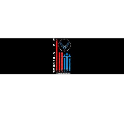 Proud Brother Usa Flag Bumper Sticker