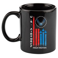 Proud Brother Usa Flag 11oz C Handle Ceramic Mug