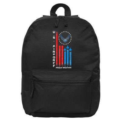 Proud Brother Usa Flag 16 in Basic Backpack