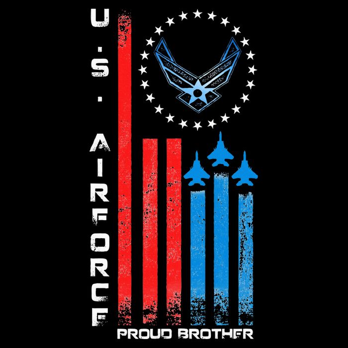 Proud Brother Usa Flag 16 in Basic Backpack