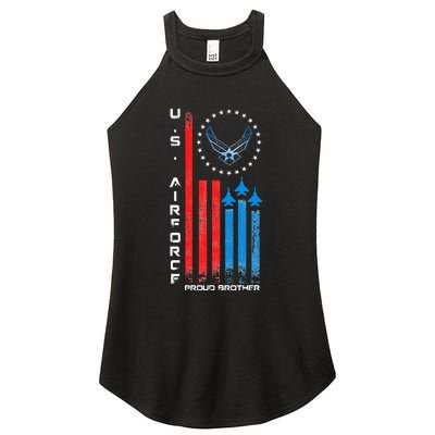 Proud Brother Usa Flag Women’s Perfect Tri Rocker Tank