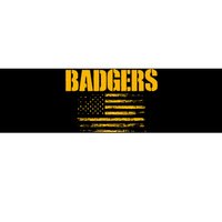 Prescott Badgers Usa Flag Pride Bumper Sticker