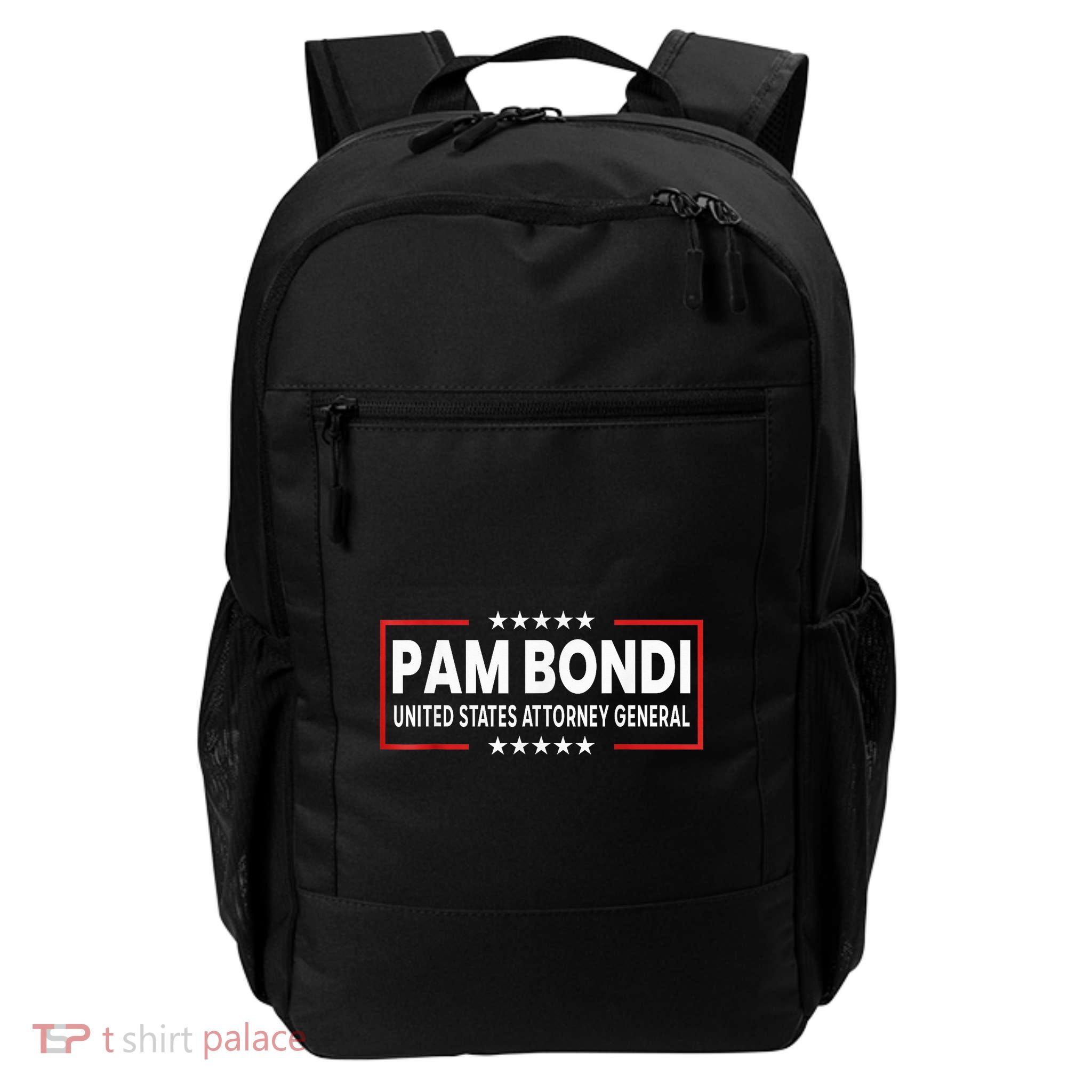 Pam Bondi United States Attorney General Doj Backpack
