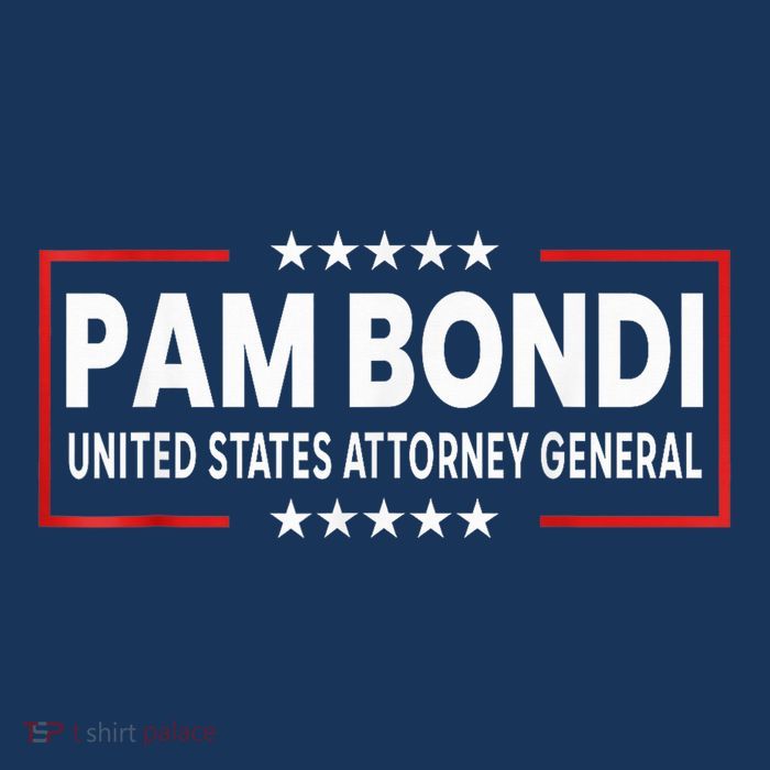 Pam Bondi United States Attorney General Doj Tall T-Shirt