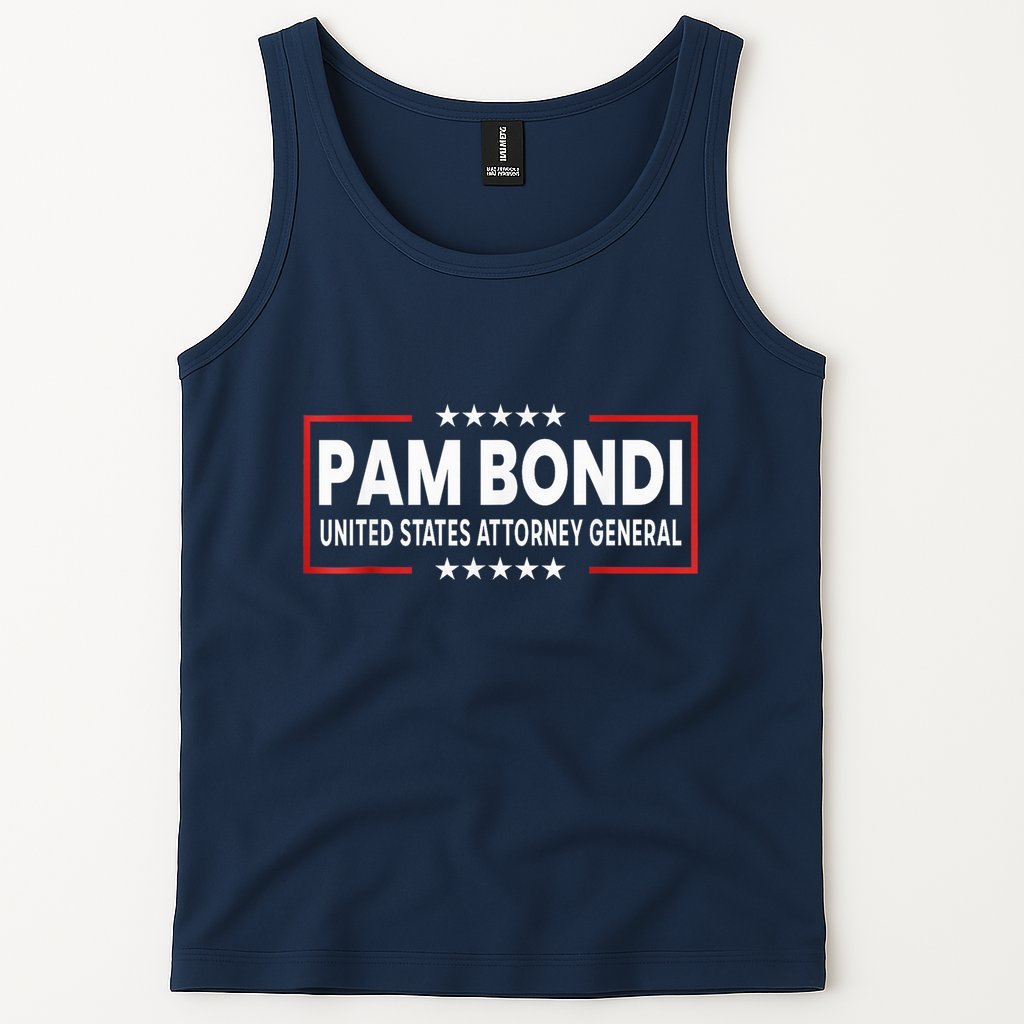 Pam Bondi United States Attorney General Doj Tank Top