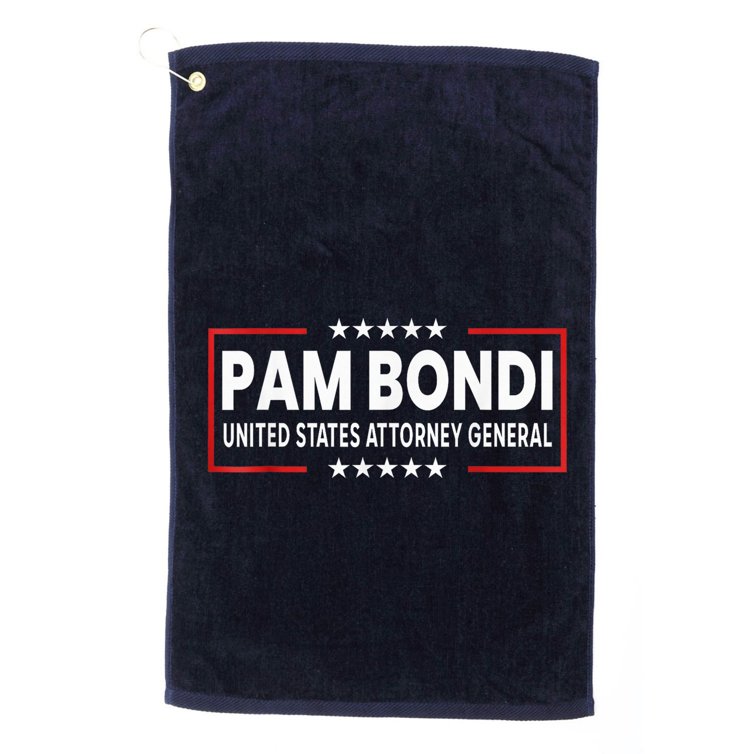 Pam Bondi United States Attorney General Doj Golf Towel