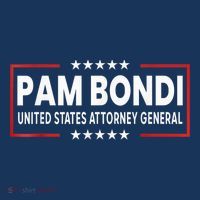 Pam Bondi United States Attorney General Doj Kids T-Shirt
