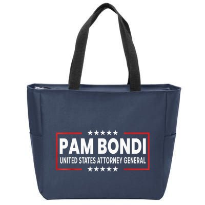 Pam Bondi United States Attorney General Doj Zip Tote Bag
