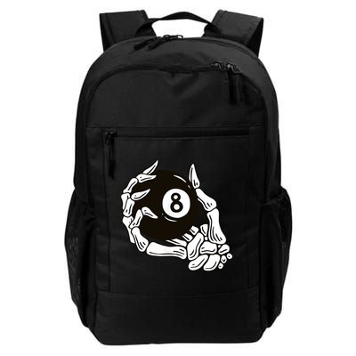 Pool billiards vintage 8 eight ball Backpack