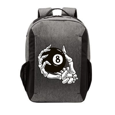 Pool billiards vintage 8 eight ball Vector Backpack