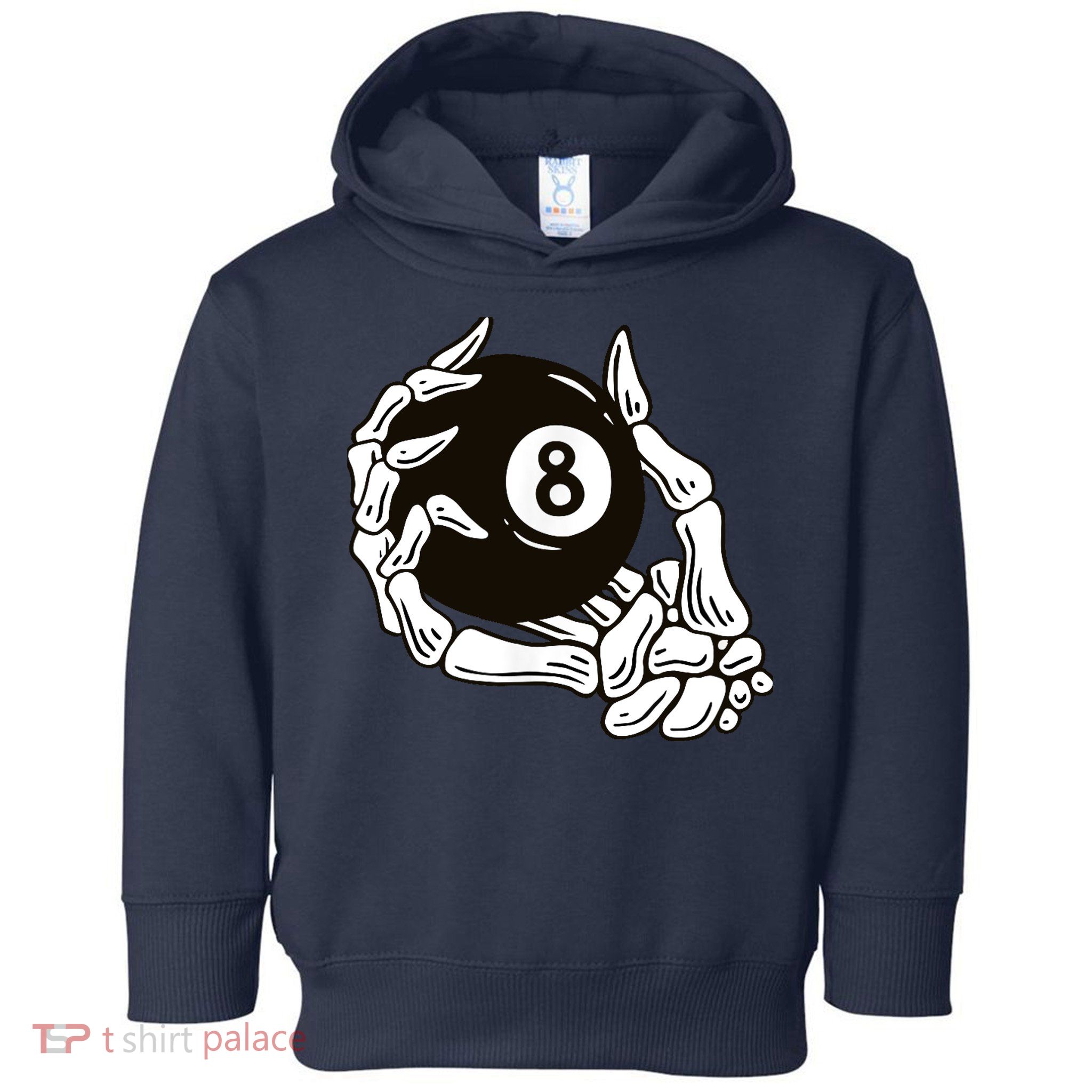 Pool billiards vintage 8 eight ball Toddler Hoodie