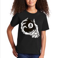 Pool billiards vintage 8 eight ball Kids T-Shirt
