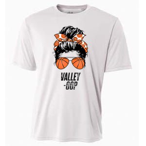 Phoenix Basketball Valley Oop Messy Bun Sun Basketball Fan Cooling Performance Crew T-Shirt