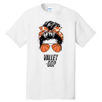 Phoenix Basketball Valley Oop Messy Bun Sun Basketball Fan Tall T-Shirt