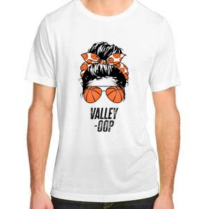 Phoenix Basketball Valley Oop Messy Bun Sun Basketball Fan Adult ChromaSoft Performance T-Shirt