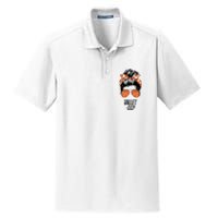 Phoenix Basketball Valley Oop Messy Bun Sun Basketball Fan Dry Zone Grid Polo