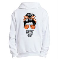 Phoenix Basketball Valley Oop Messy Bun Sun Basketball Fan Urban Pullover Hoodie